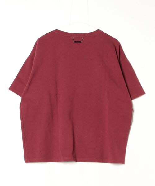 「ADRER」 半袖Tシャツ S レッド メンズ_画像2