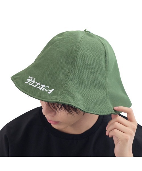 サウナボーイ 帽子 ハット メンズ ロゴ入りビッグサウナハット メンズ