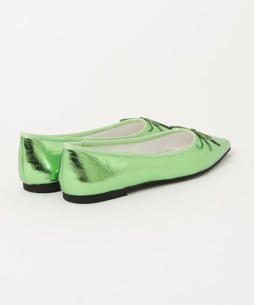 「SY UNITED ARROWS」 バレエシューズ 22.5cm シルバー レディース_画像2