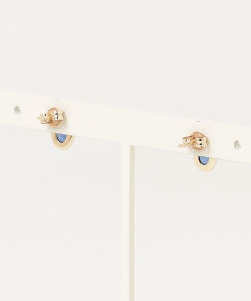 「COCOSHNIK」 ピアス(両耳用) 00 イエローゴールド レディース_画像2