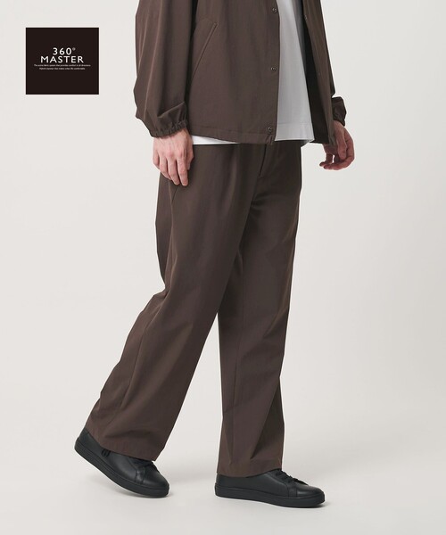 BEAUTY＆YOUTH UNITED ARROWS パンツ 360°MASTER 1プリーツ ストレート