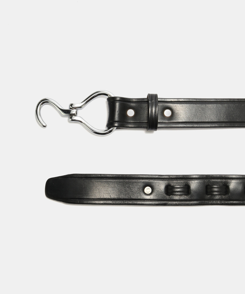 「TORY LEATHER」 ベルト 32 ブラック メンズ_画像2