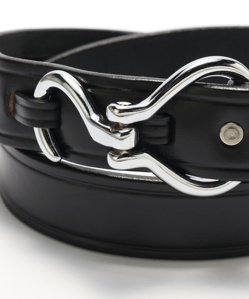 「TORY LEATHER」 ベルト 32 ブラック メンズ_画像4