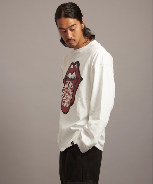 「JACKROSE」 長袖Tシャツ L ホワイト メンズ_画像4