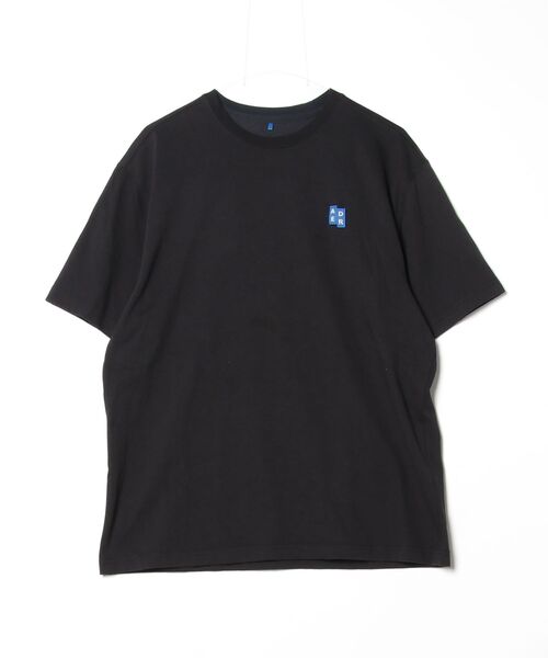 ADERERROR（アーダーエラー） ワンポイント半袖Tシャツ M ブラック