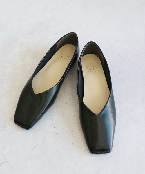 パンプス ふっくらクッションスクエアステッチフラットシューズ Zozotown Paypayモール店 通販 Paypayモール