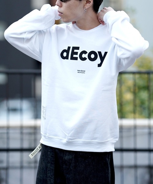 joiceadded スウェット DECOY＆CO. トレーナー スウェット デコイアンドシーオー ”SAVED
