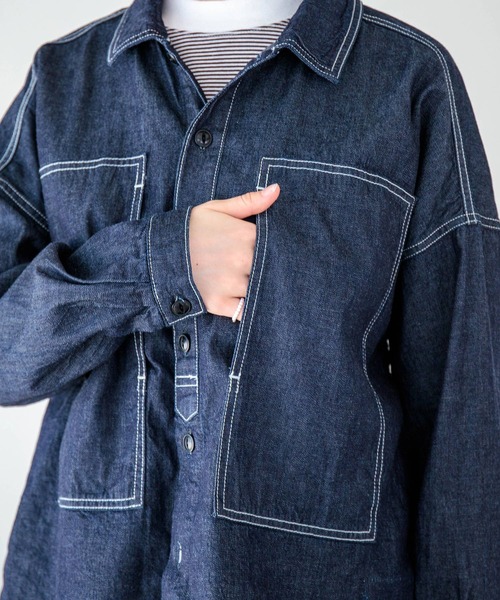 D.M.G. デニムジャケット gジャン 「D.M.G. / ディーエムジー」 7oz