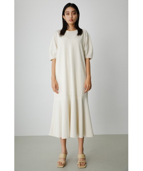 AZUL BY MOUSSY ワンピース PUFF SLEEVE CUT ONEPIECE