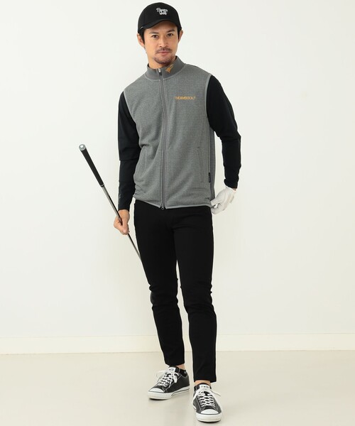 アウター BEAMS GOLF ORANGELABEL / 3WAY レイヤード プルオーバー BEAMS アウター GOLF ORANGELABEL 3WAY レイヤード ポリウレタン2％