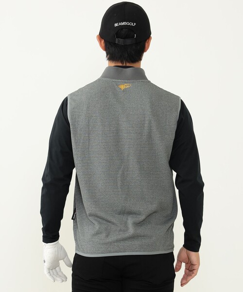 アウター BEAMS GOLF ORANGELABEL / 3WAY レイヤード プルオーバー BEAMS アウター GOLF ORANGELABEL 3WAY レイヤード ポリウレタン2％