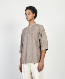 TROVE（トローヴ） 七分袖 シャツ TROVE 2023SS / LINEN/MICRO FIBER