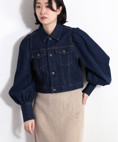 cepo（セポ） ジャケット Gジャン パフスリーブデニムジャケット