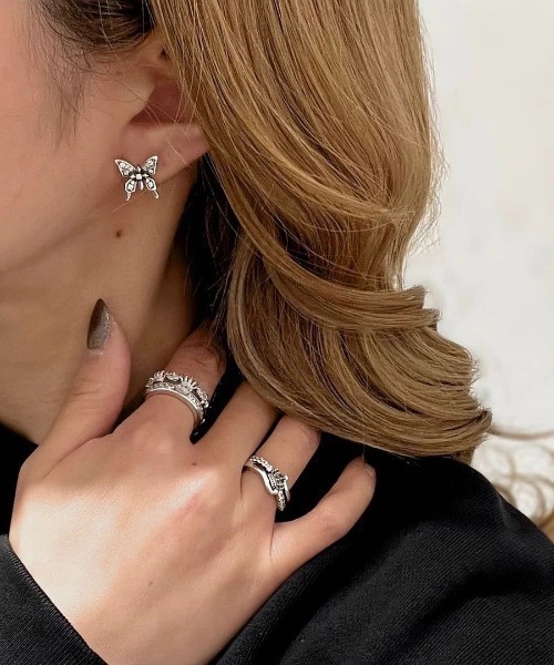 JUSTIN DAVIS（ジャスティンデイビス） ピアス MONARCH” Earring