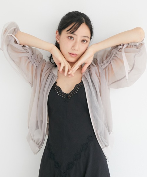 DRWCYS（ドロシーズ） レディース ジャケット MA-1 チュールMA-1 tulle