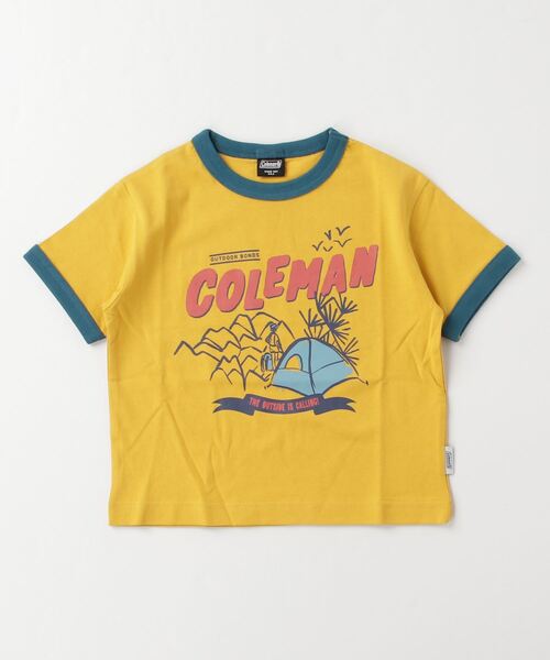 tシャツ 「 Coleman / コールマン 」キャンプフィールド ビュー リンガー キッズTシャツ Campfield view Ringer Ts | Coleman | 17