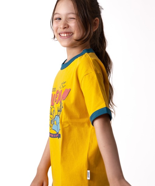tシャツ 「 Coleman / コールマン 」キャンプフィールド ビュー リンガー キッズTシャツ Campfield view Ringer Ts | Coleman | 11