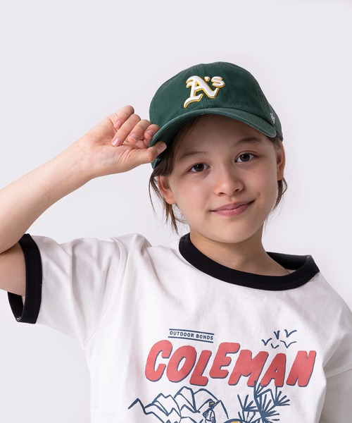 tシャツ 「 Coleman / コールマン 」キャンプフィールド ビュー リンガー キッズTシャツ Campfield view Ringer Ts | Coleman | 09