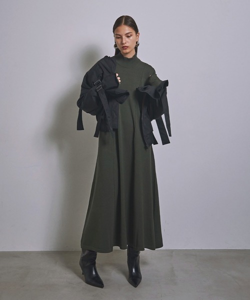 ワンピース Slim Flare Knit Dresst レディース : 77159162 : ZOZOTOWN  