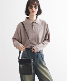 ショルダーバッグ バッグ バイカラースクエアボックスショルダーバッグ レディース｜ZOZOTOWN Yahoo!店