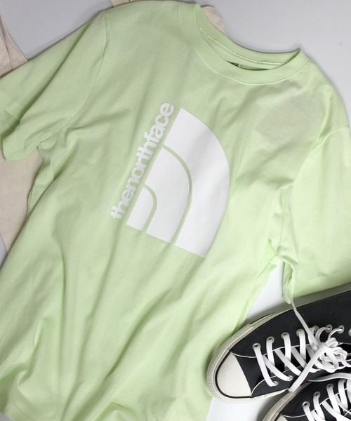 tシャツ 「THE NORTH FACE」ノースフェイス W S/S JUMBO HALF DOME TEE ロゴTシャツ NF0A81VB レディー