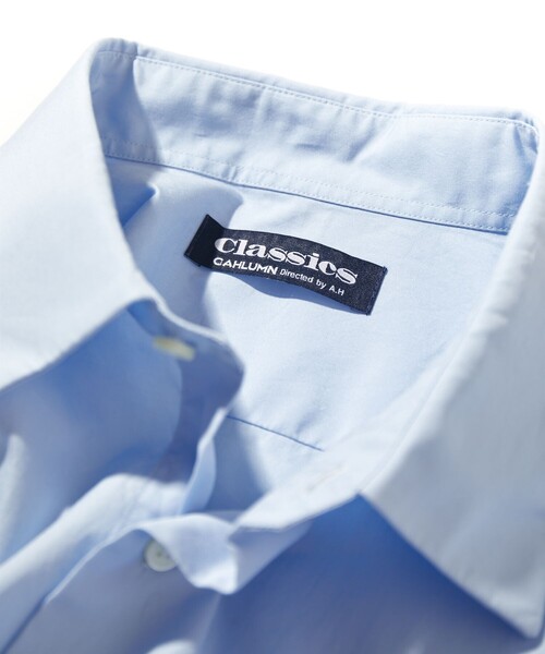 CAHLUMN シャツ CAHLUMN/カウラム Magazine Pocket Wide Spread