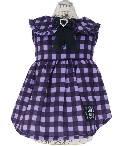 ANNA SUI（アナスイ） 犬 服 ANNA SUI/襟付きギンガムチェック