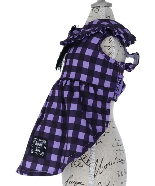 ANNA SUI(アナスイ) 犬 服 ANNA SUI/襟付きギンガムチェック ANNA SUI(アナスイ) 犬 服 ANNA SUI/襟付きギンガムチェック
