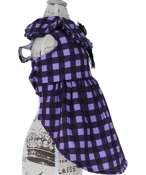 ANNA SUI（アナスイ） 犬 服 ANNA SUI/襟付きギンガムチェック