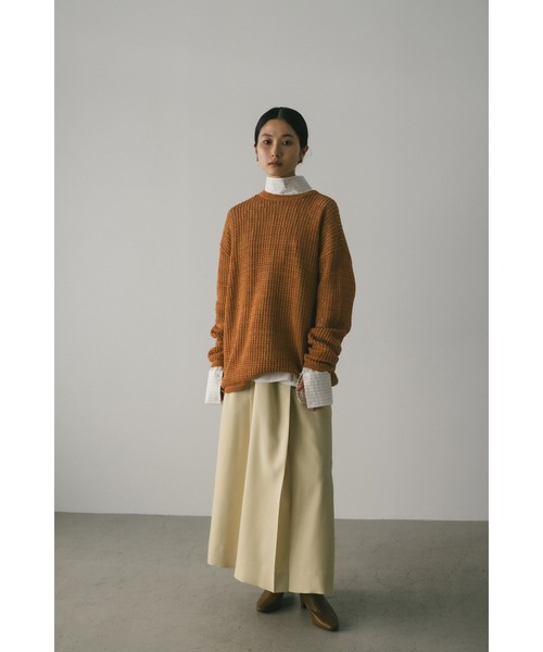 STYLEMIXER ニット セーター クロシェルーズニット レディース