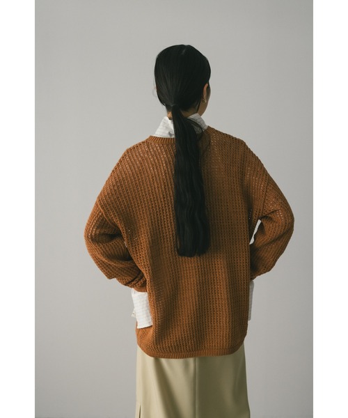 STYLEMIXER ニット セーター クロシェルーズニット レディース
