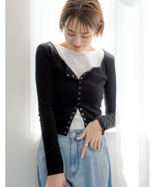 Re:EDIT（リエディ） タンクトップ ノースリーブ 「新色追加」ボート