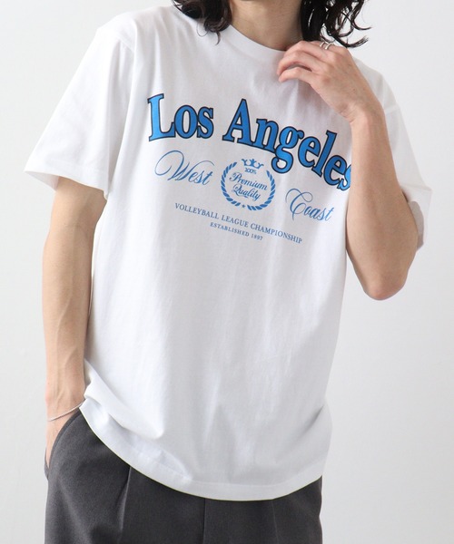 RGY tシャツ RGY LOS ANGELES プリントTシャツ メンズ レディース