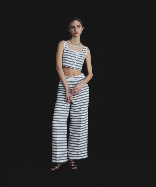 EIMY ISTOIRE（エイミーイストワール） セットアップ MARINE TWEED