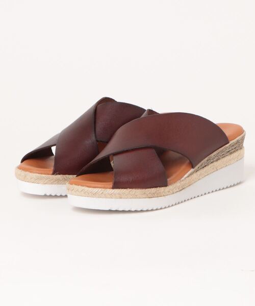 Amalia Leather Sandal レザー サンダル The DUFFER of ST.GEORGE サンダル LEATHER SANDALS：メイドイン