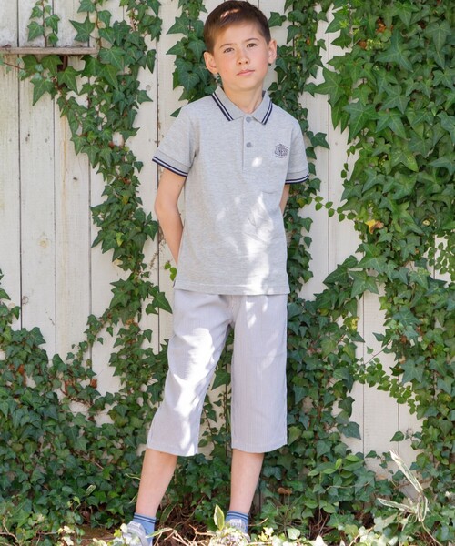 J.PRESS（J.プレス） ポロシャツ 「110-130cm」カノコ 半袖ポロシャツ