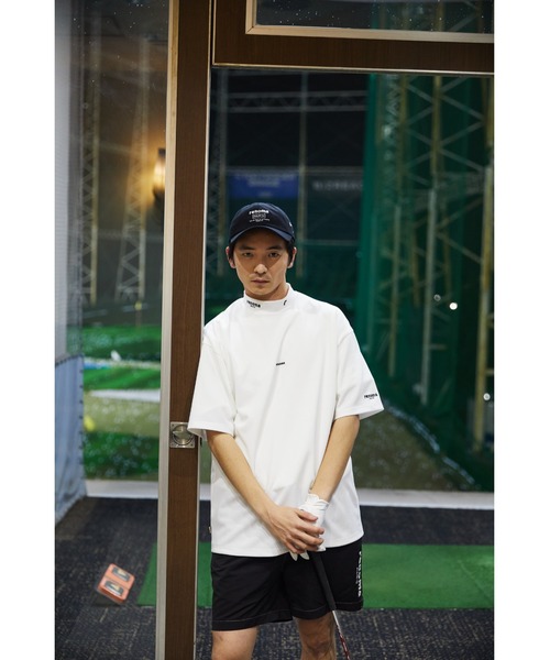 renoma PARIS tシャツ DRY MESH MOCK NECK S/S メンズ