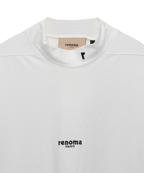 メンズウェア renoma paris renoma PARIS tシャツ MESH HALFZIP MOCK NECK L/S メンズ