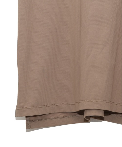 renoma ROUND MOCK NECK Tシャツ　ベージュ renoma PARIS（レノマパリス）の「LOGO MOCK NECK T-SHIRT SS（T