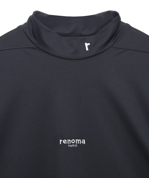 renoma PARIS tシャツ DRY MESH MOCK NECK S/S メンズ