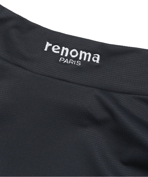 renoma PARIS tシャツ DRY MESH MOCK NECK S/S メンズ
