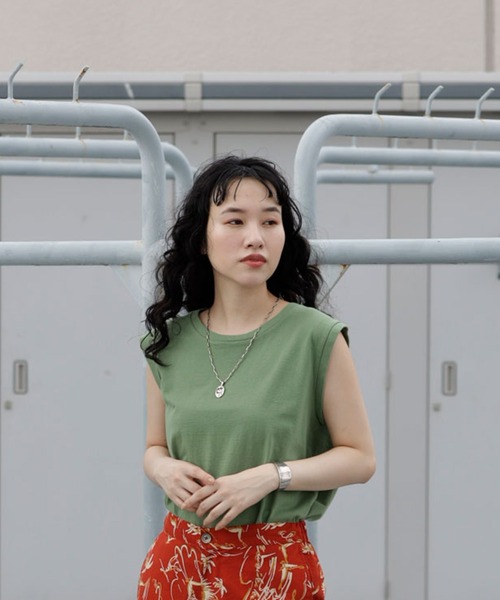 ARCH & LINE（アーチアンドライン） タンクトップ ノースリーブ 「環境