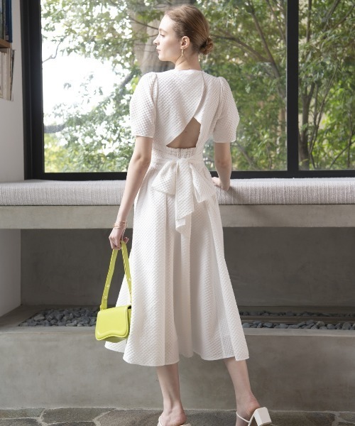AND COUTURE（アンドクチュール） ワンピース 夏 半袖 キルト