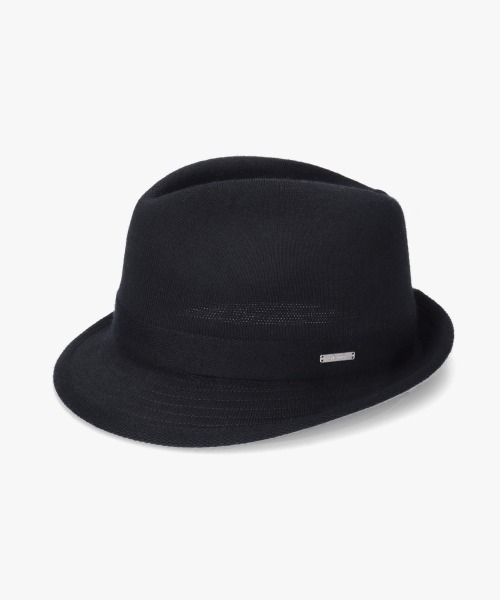 override 帽子 ハット OVERRIDE WOOL KNIT FEDORA