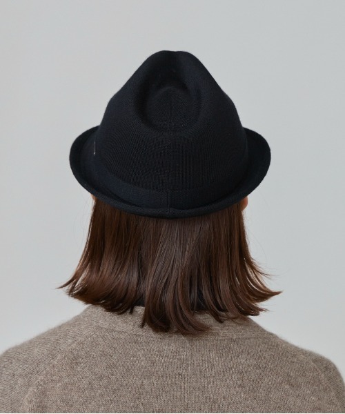 override 帽子 ハット OVERRIDE WOOL KNIT FEDORA