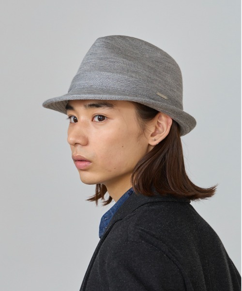 override 帽子 ハット OVERRIDE WOOL KNIT FEDORA