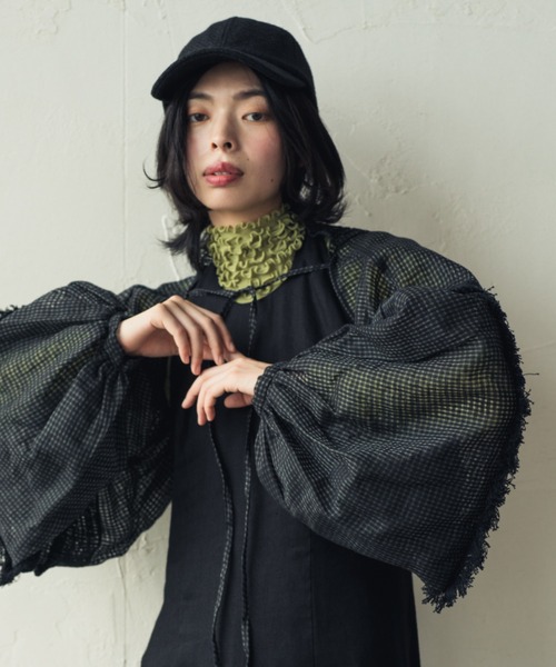 ORIENT MILLINERY キャップ 帽子 NANA「ナナ」ツイードキャップ