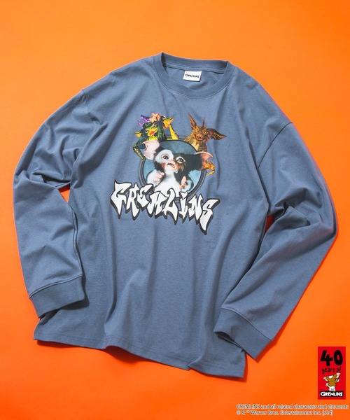 tシャツ 「GREMLINS/グレムリン」オリジナルデザインロンT ギズモ 