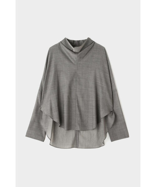 12月限定値下！！】LE PHIL バックピーチストレッチブラウスホワイト