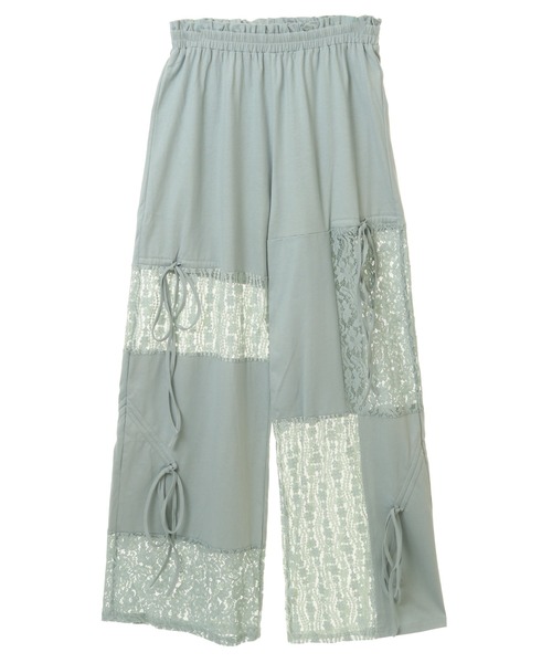 LACY PATCH WORK DROST パンツ Candy Stripper パンツ LACY PATCH WORK DROST レディース